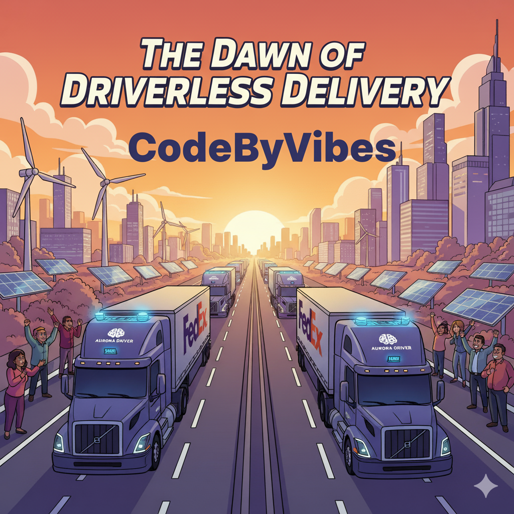 The Dawn of Driverless Delivery: Is Aurora Steering the Future of Freight?
